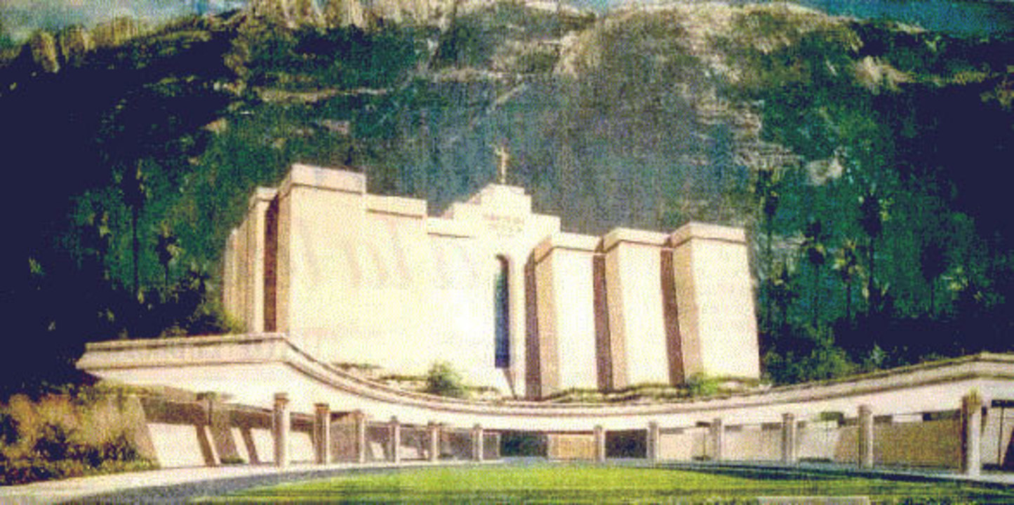 Original Design for the Monterrey Mexico Temple